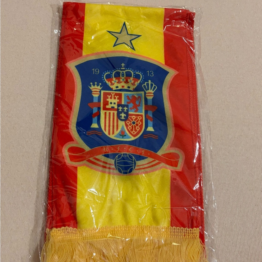 Spain National Team Red and Yellow Fan Scarf - Unbranded